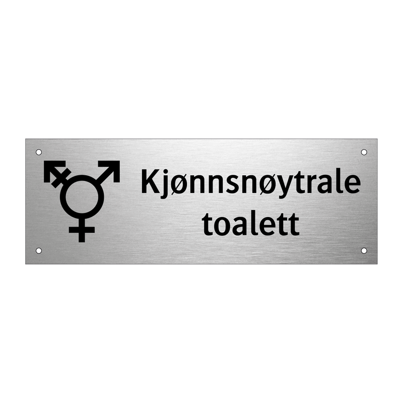 Kjønnsnøytrale toalett & Kjønnsnøytrale toalett