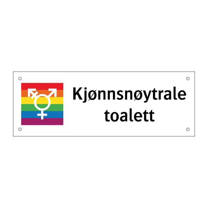 Kjønnsnøytrale toalett & Kjønnsnøytrale toalett