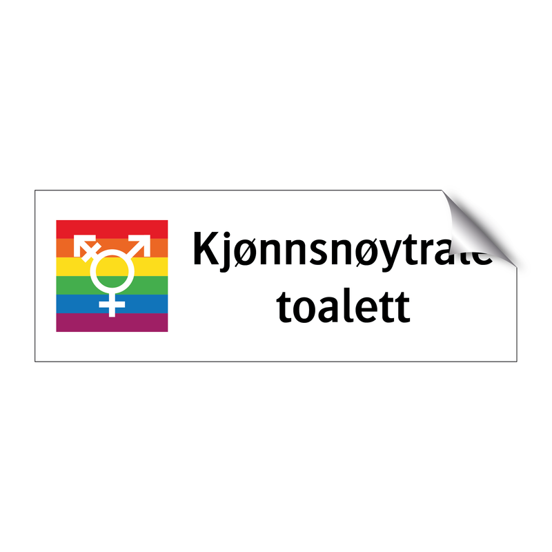 Kjønnsnøytrale toalett & Kjønnsnøytrale toalett