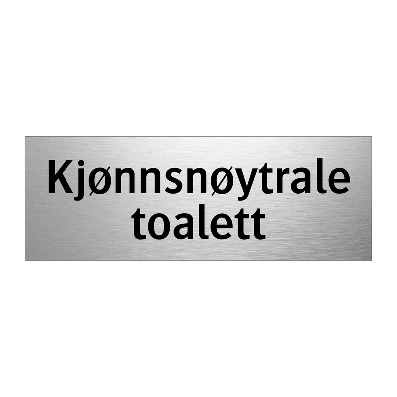 Kjønnsnøytrale toalett & Kjønnsnøytrale toalett & Kjønnsnøytrale toalett