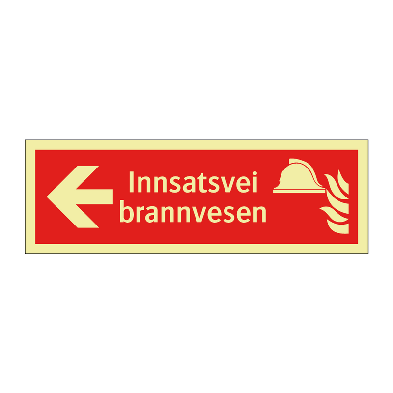 Innsatsvei brannvesen