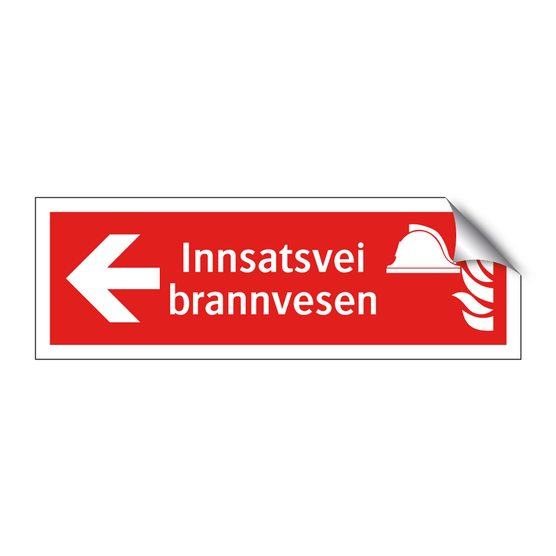 Innsatsvei brannvesen