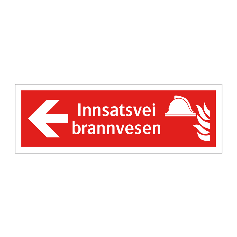 Innsatsvei brannvesen