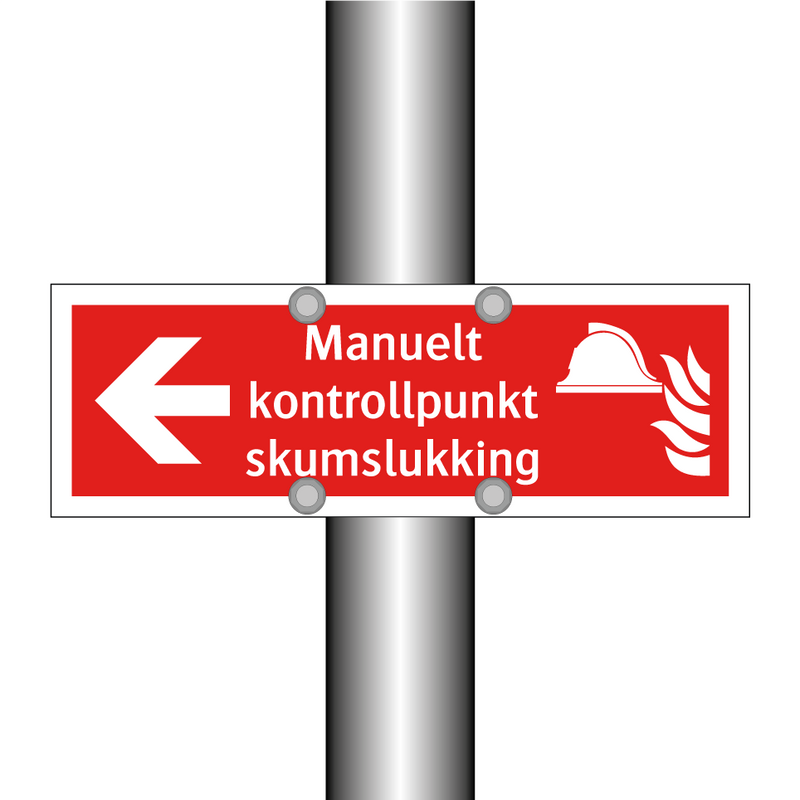 Manuelt kontrollpunkt skumslukking