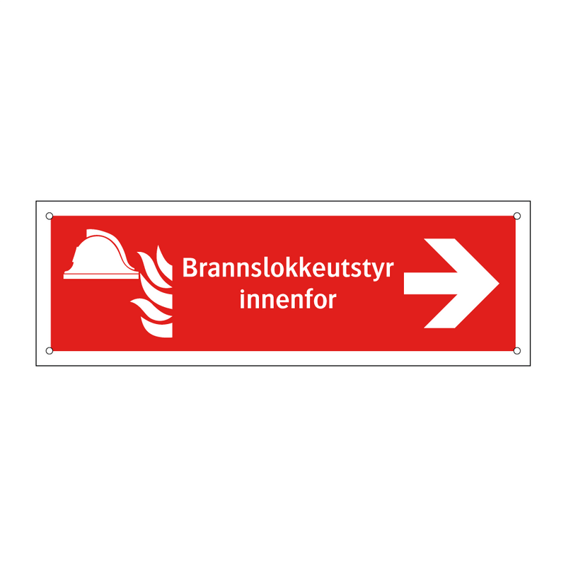 Brannslokkeutstyr innenfor