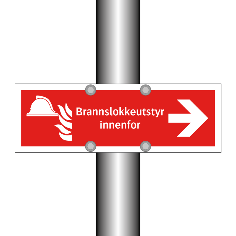 Brannslokkeutstyr innenfor