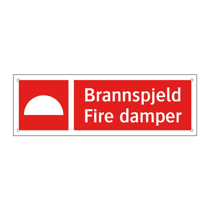 Brannspjeld Fire damper