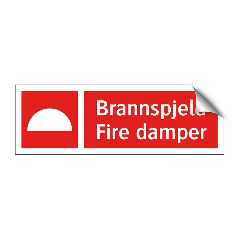 Brannspjeld Fire damper