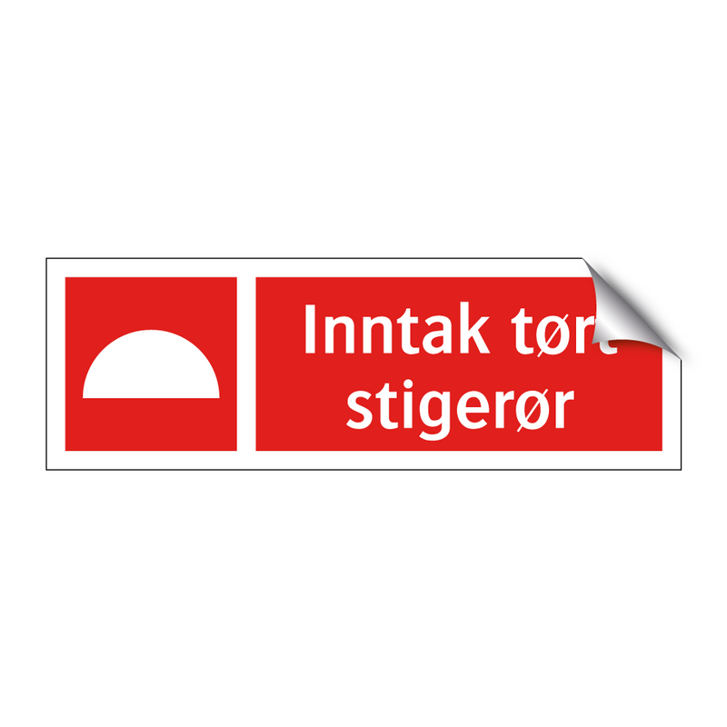 Inntak tørt stigerør