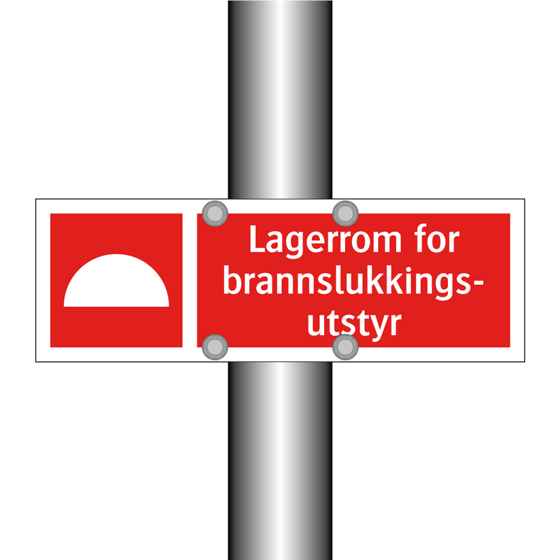 Lagerrom for brannslukkingsutstyr