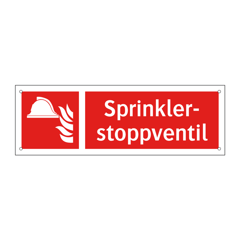 Sprinklerstoppventil