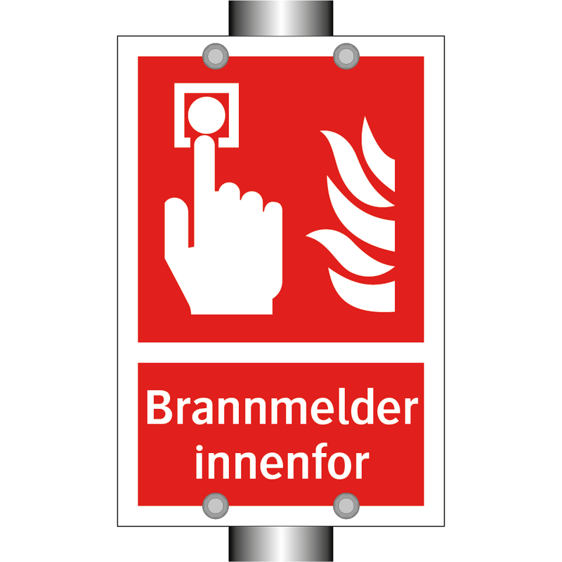 Brannmelder innenfor