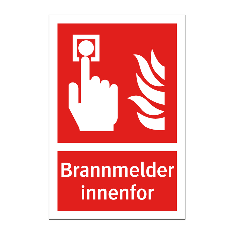 Brannmelder innenfor