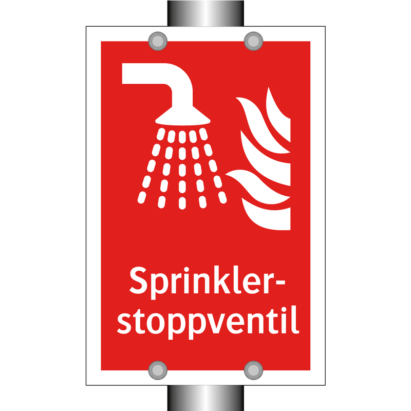 Sprinklerstoppventil