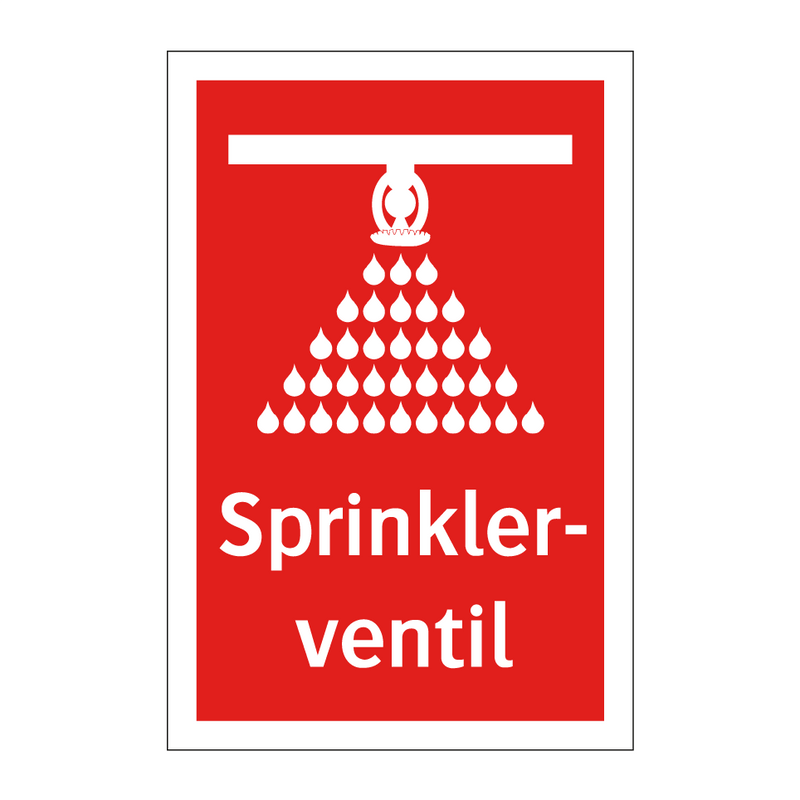 Sprinklerventil