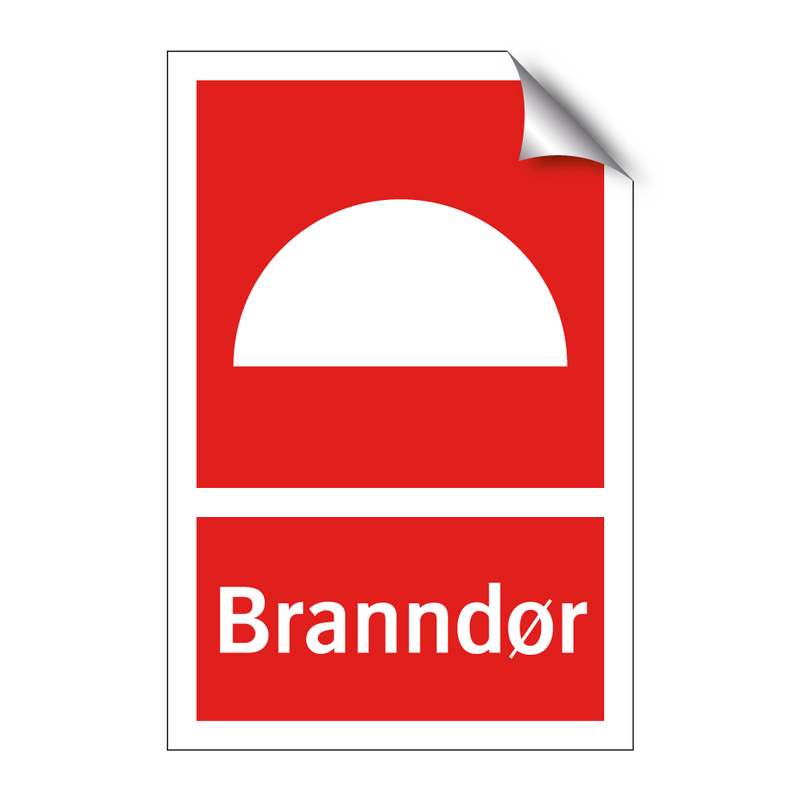 Branndør