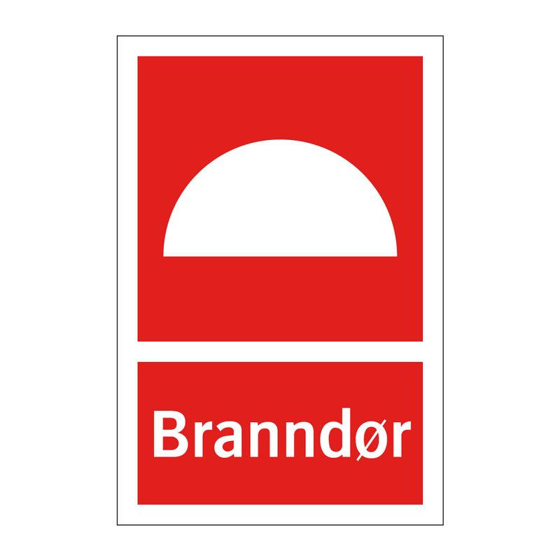 Branndør