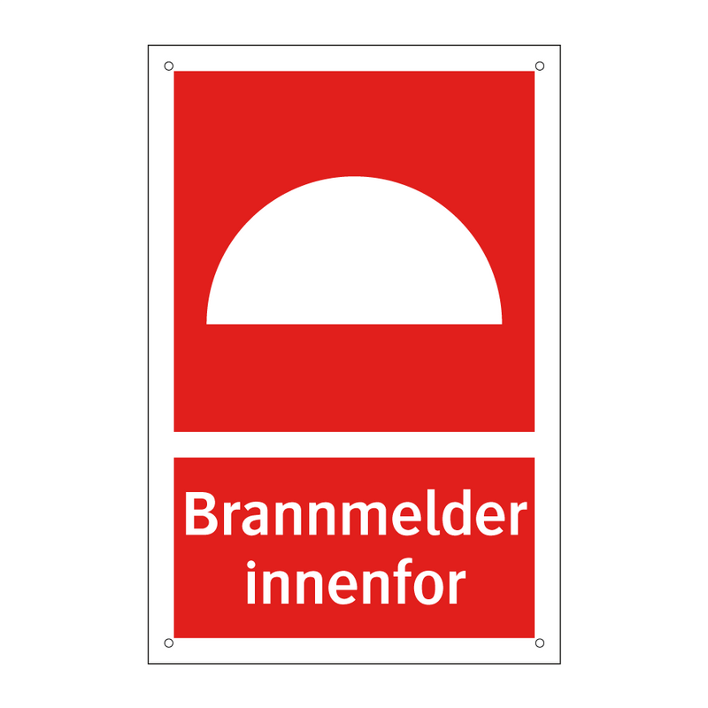 Brannmelder innenfor