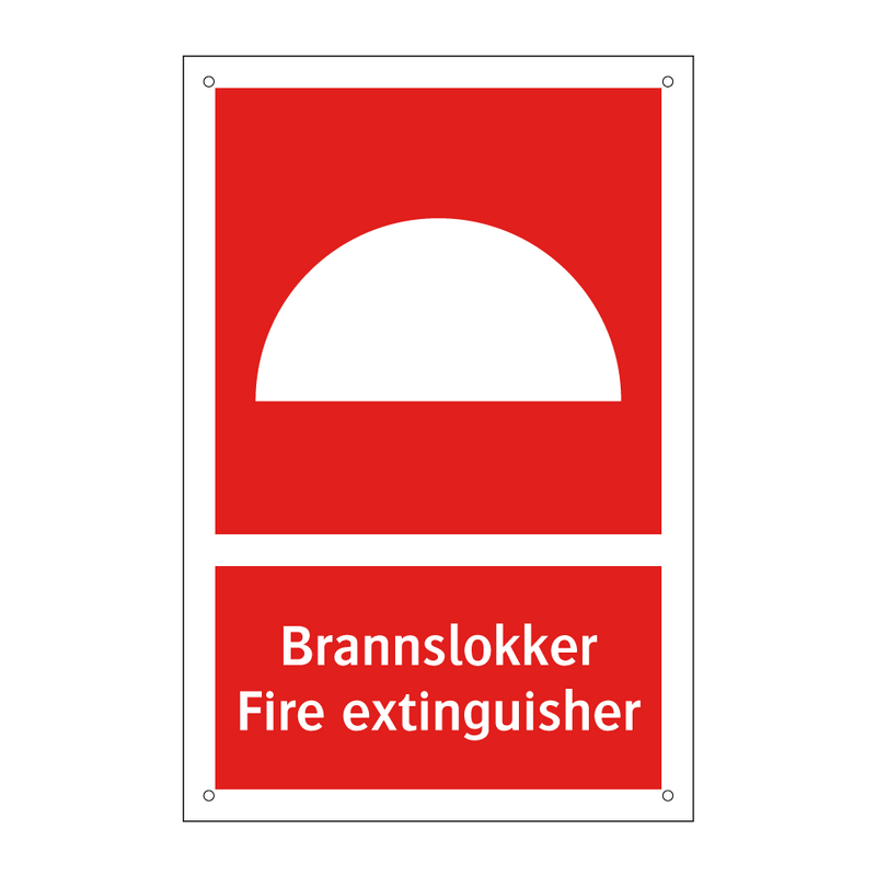 Fire extinguisher Brannslokker