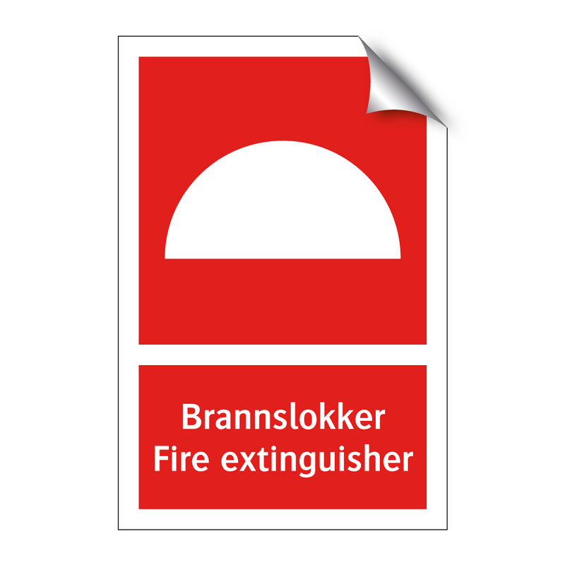 Fire extinguisher Brannslokker