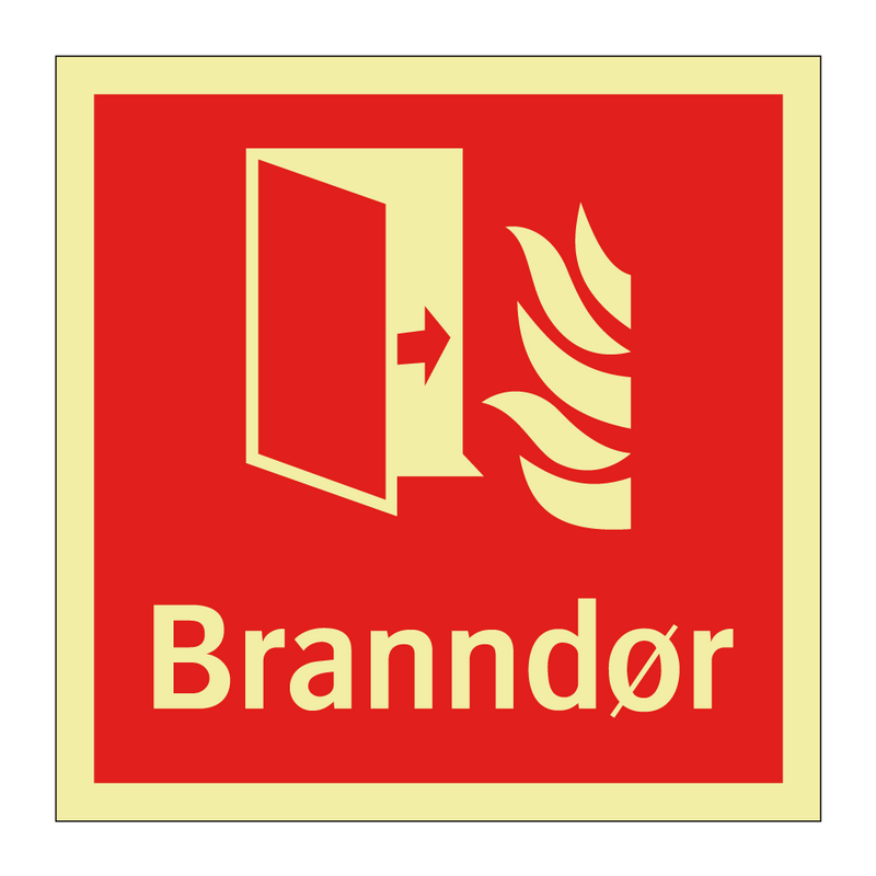 Branndør