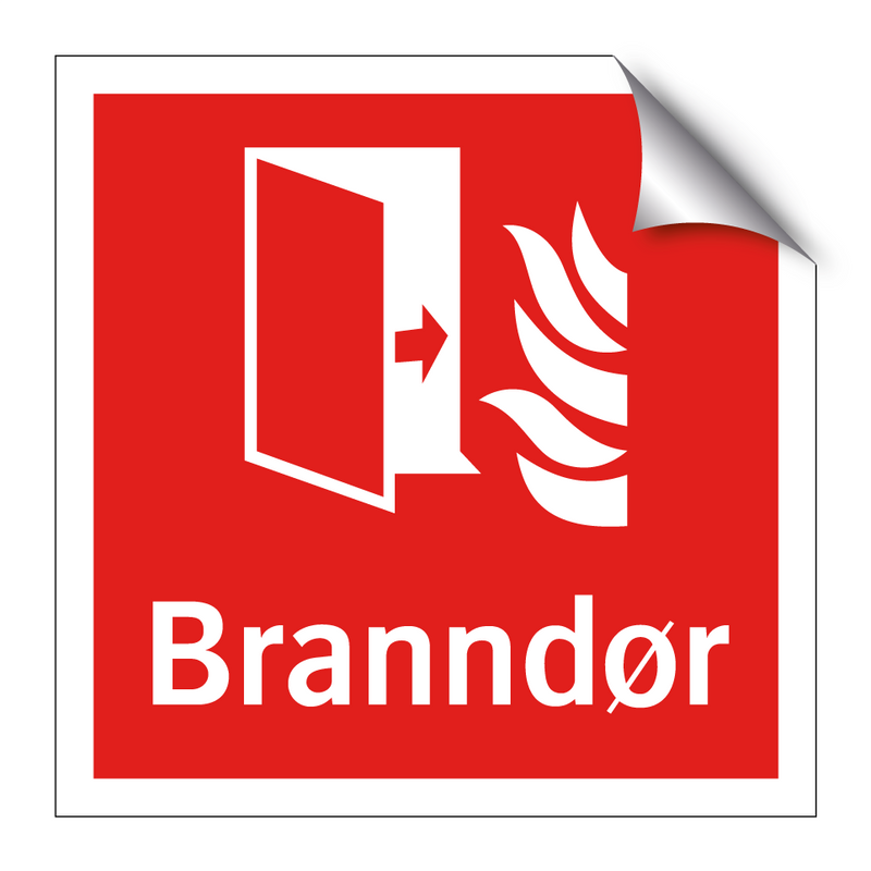 Branndør