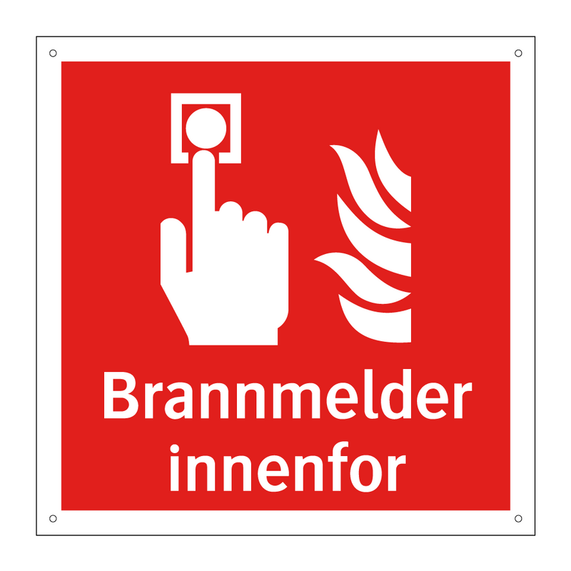 Brannmelder innenfor