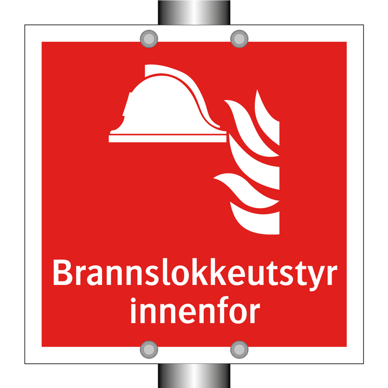 Brannslokkeutstyr innenfor