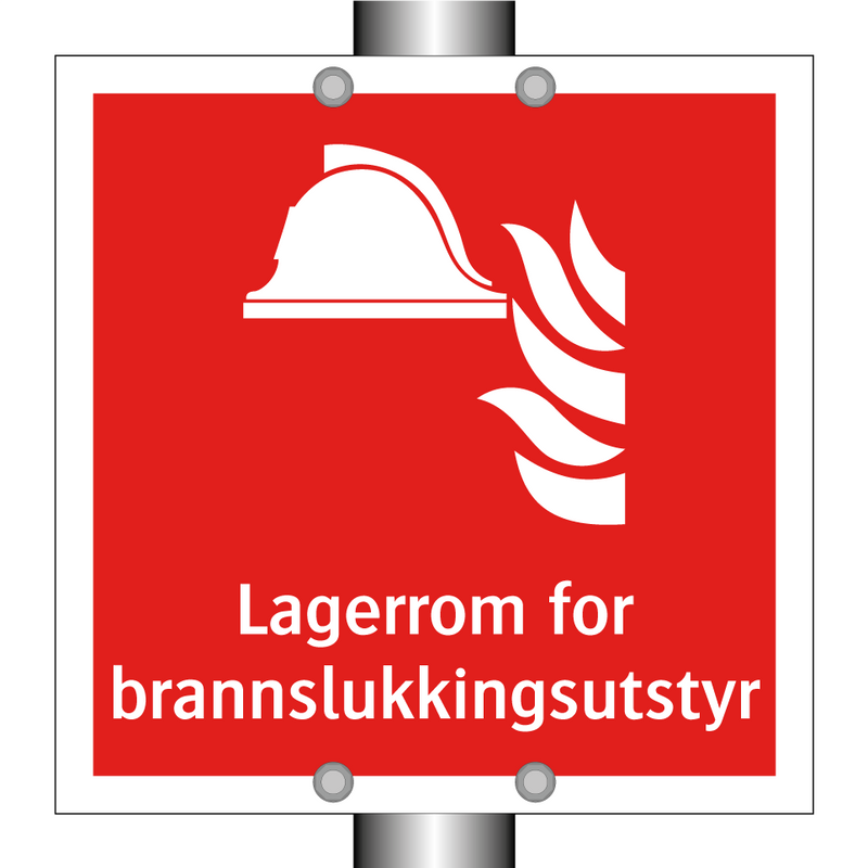 Lagerrom for brannslukkingsutstyr