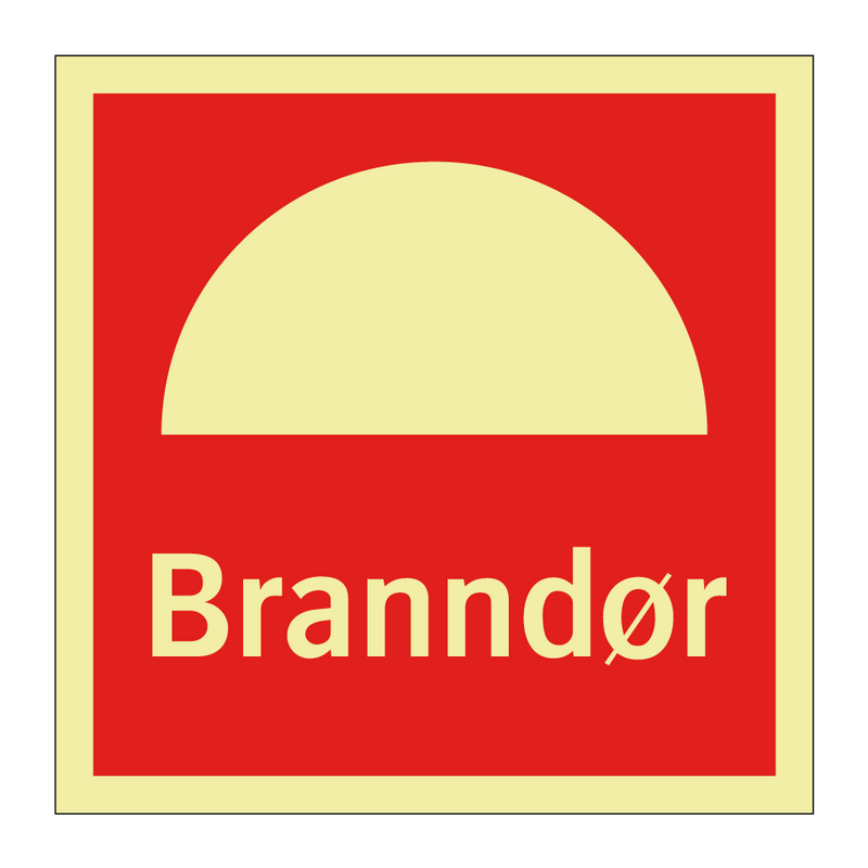 Branndør