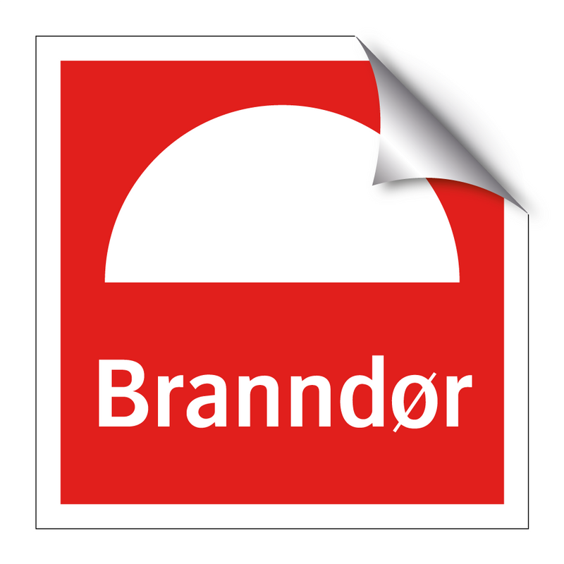 Branndør