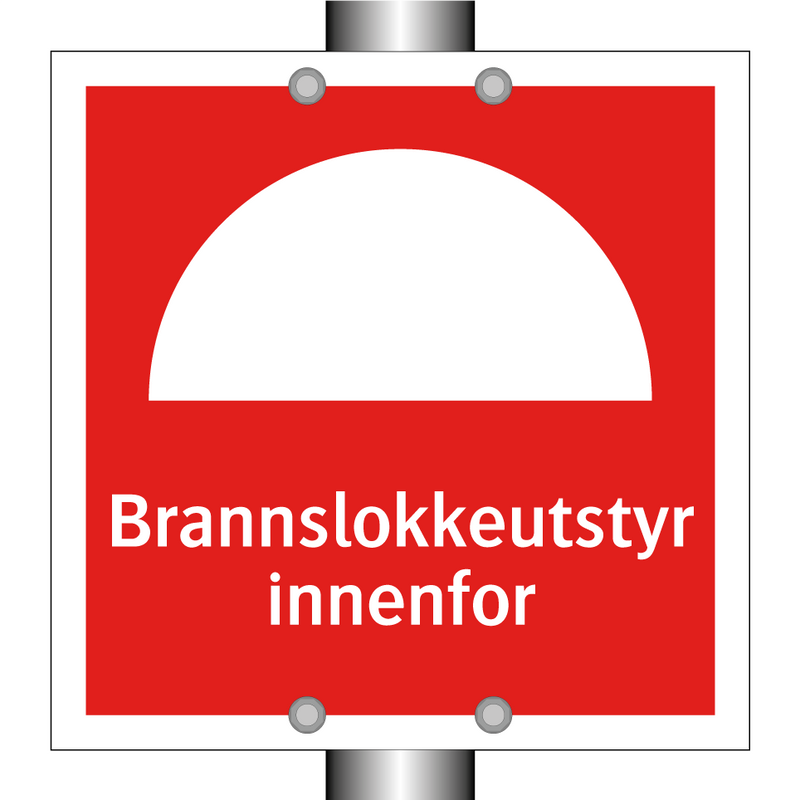 Brannslokkeutstyr innenfor