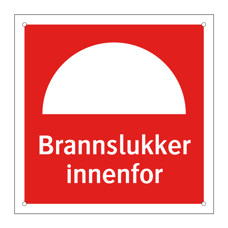 Brannslukker innenfor