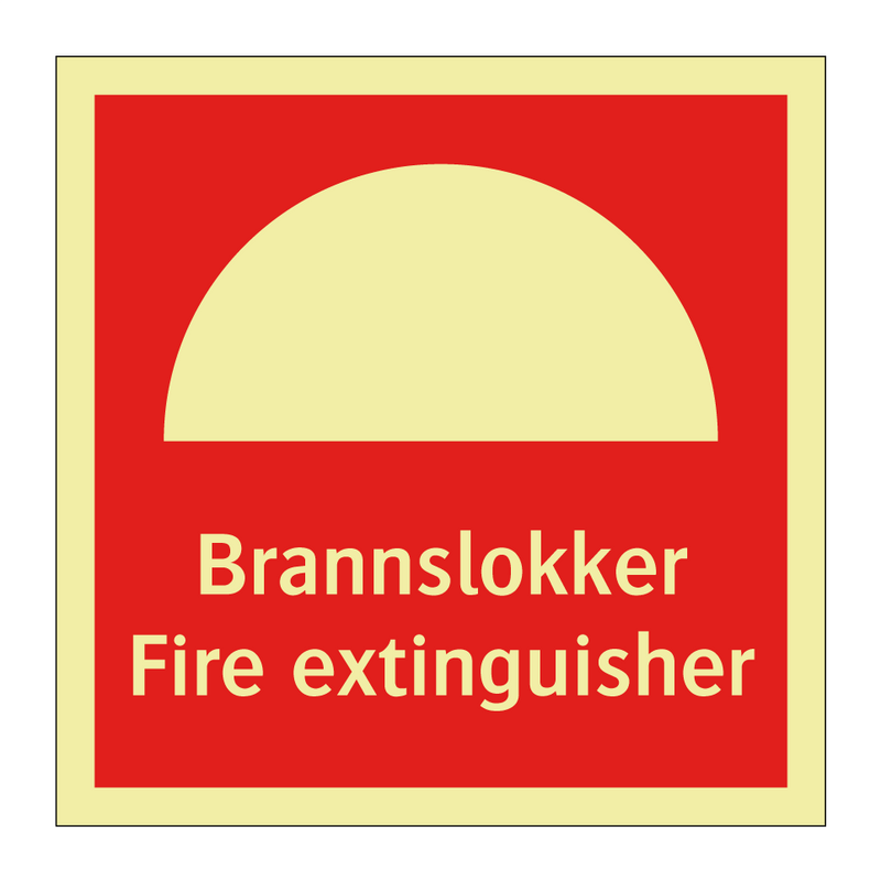 Fire extinguisher Brannslokker