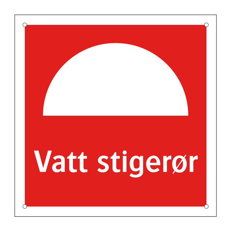 Vatt stigerør