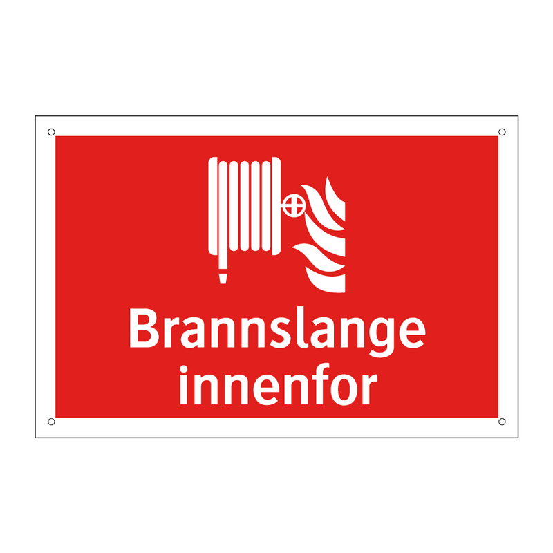 Brannslokkeutstyr innenfor