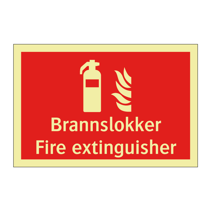 Fire extinguisher Brannslokker