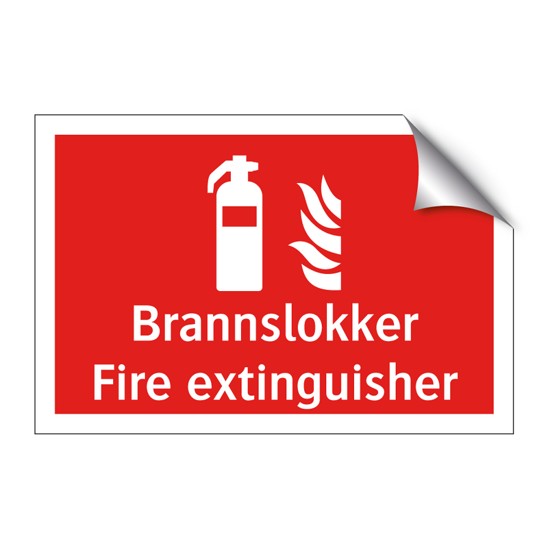 Fire extinguisher Brannslokker