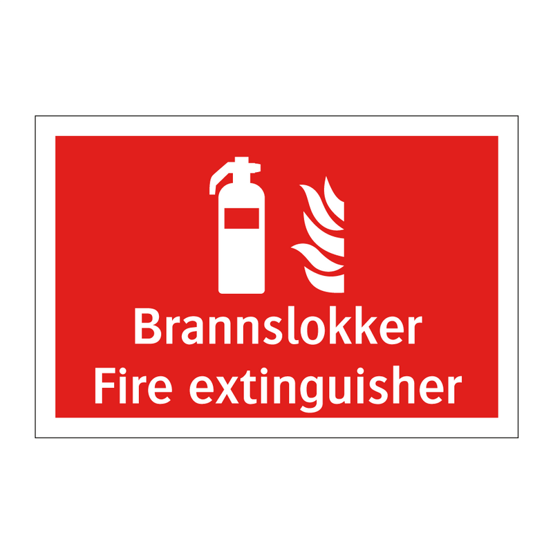 Fire extinguisher Brannslokker