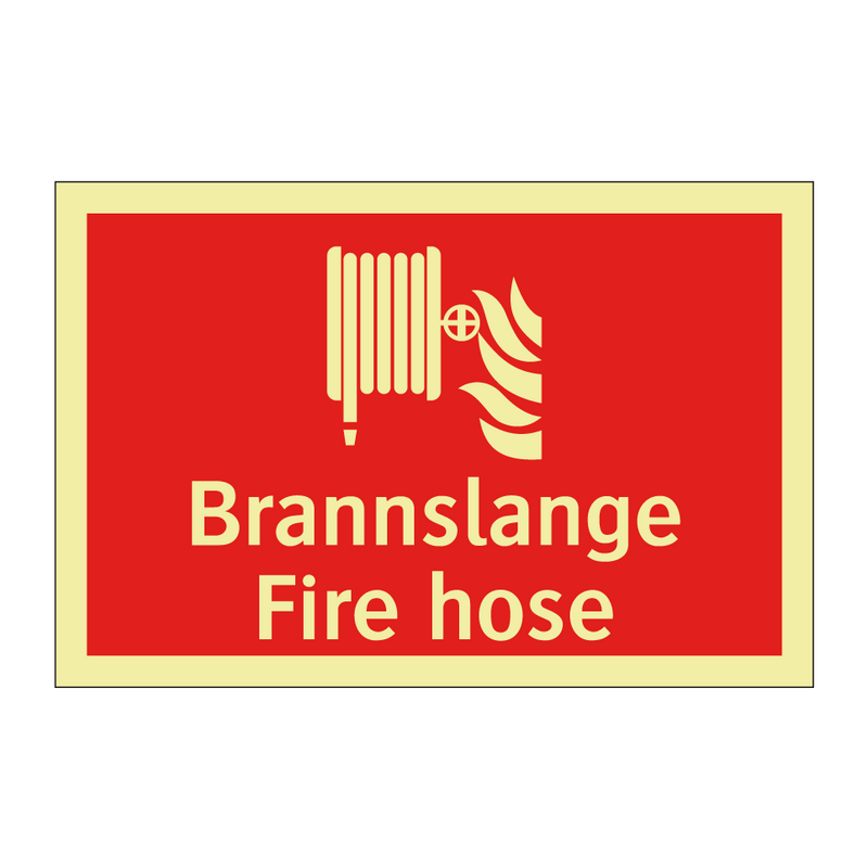 Fire hose Brannslange