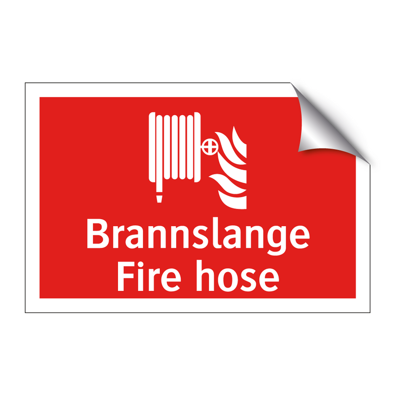 Fire hose Brannslange