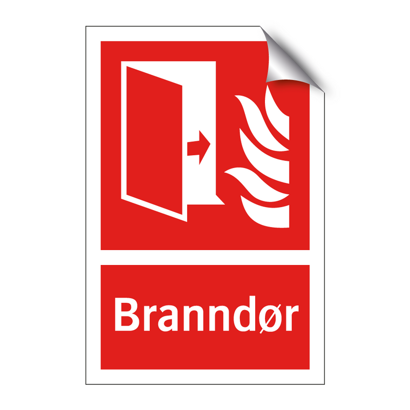 Branndør