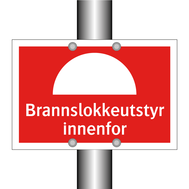 Brannslokkeutstyr innenfor