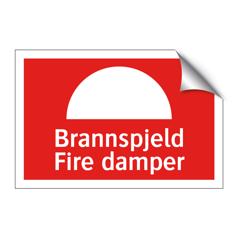 Brannspjeld Fire damper