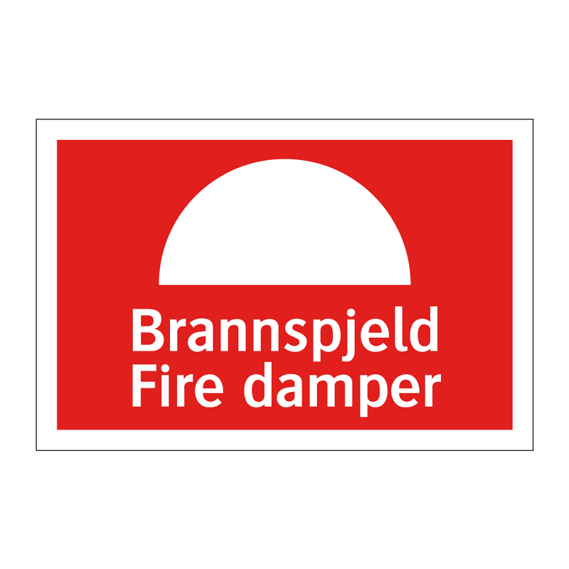 Brannspjeld Fire damper