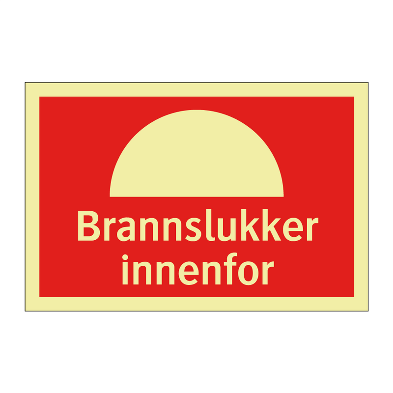 Brannslukker innenfor