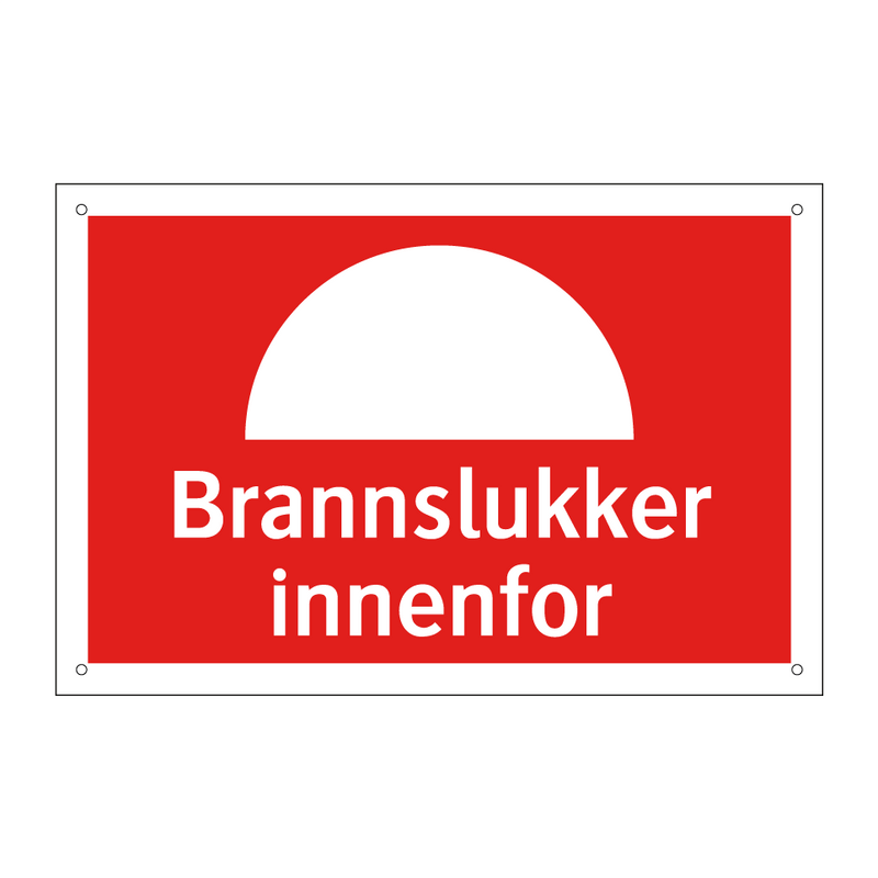 Brannslukker innenfor