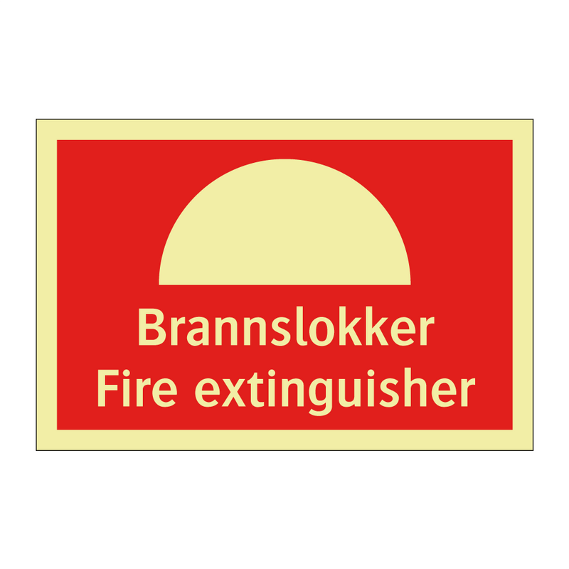 Fire extinguisher Brannslokker