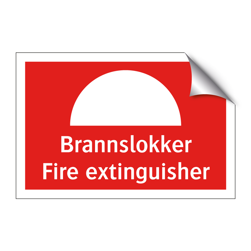 Fire extinguisher Brannslokker