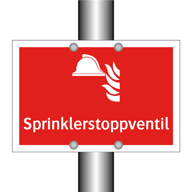 Sprinklerstoppventil